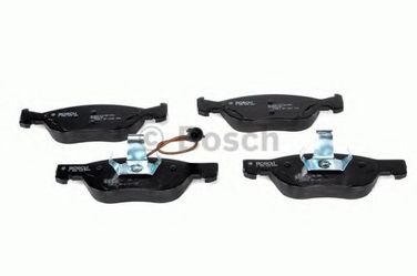 Bosch 0 986 424 593 Колодки тормозные дисковые | перед | - 2