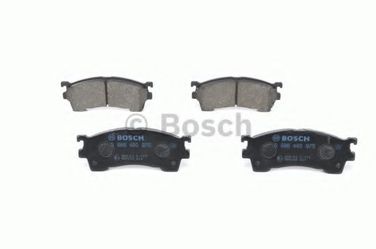 Bosch 0 986 460 975 Колодки тормозные дисковые | перед | - 3