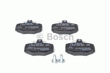 Bosch 0 986 460 993 Колодки тормозные дисковые | зад | - 3