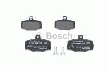 Bosch 0 986 460 993 Колодки тормозные дисковые | зад | - 4