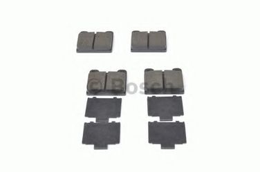 Bosch 0 986 466 302 Колодки тормозные дисковые | перед | - 8