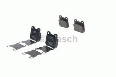 Bosch 0 986 490 500 Колодки тормозные дисковые | зад | - 2