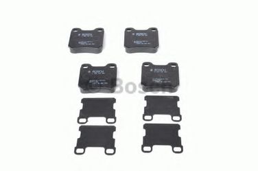 Bosch 0 986 490 500 Колодки тормозные дисковые | зад | - 3