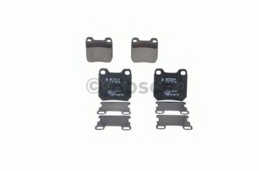 Bosch 0 986 490 500 Колодки тормозные дисковые | зад | - 4