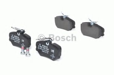 Bosch 0 986 492 090 Колодки тормозные дисковые | перед | - 2