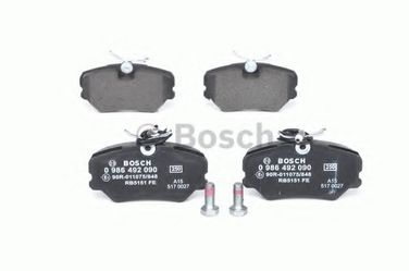 Bosch 0 986 492 090 Колодки тормозные дисковые | перед | - 4