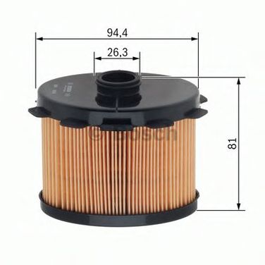 Bosch 1 457 431 703 Фильтр топливный - 1