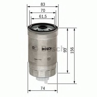Bosch 1 457 434 106 Фильтр топливный - 1