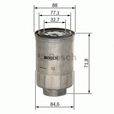 Bosch 1 457 434 201 Фильтр топливный - 1