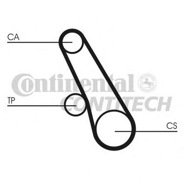 Contitech CT991 Ремень ГРМ - 2