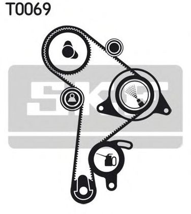 SKF VKMA 01013 Комплект ремня ГРМ - 1