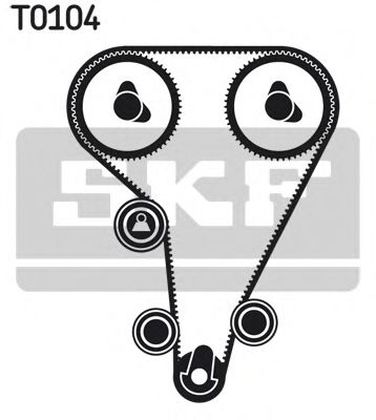 SKF VKMA 04212 Комплект ремня ГРМ - 1