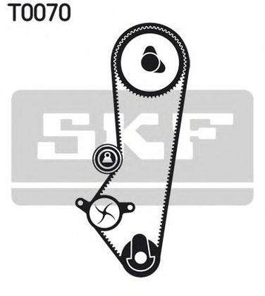 SKF VKMA 07300 Комплект ремня ГРМ - 1