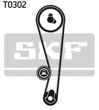 SKF VKMA 91005 Комплект ремня ГРМ - 1