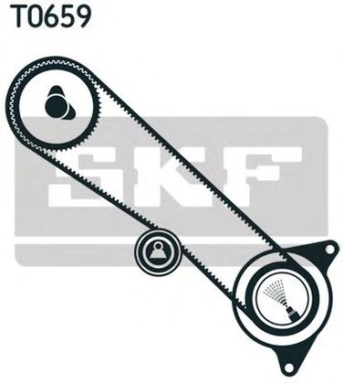 SKF VKMA 91711 Комплект ремня ГРМ - 1