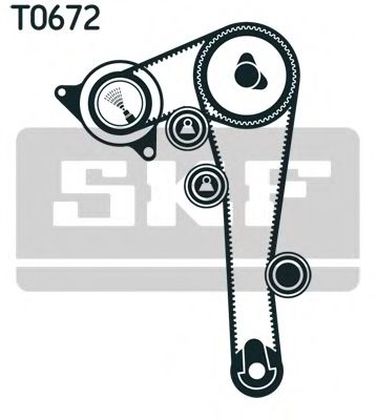 SKF VKMA 92516 Комплект ремня ГРМ - 1
