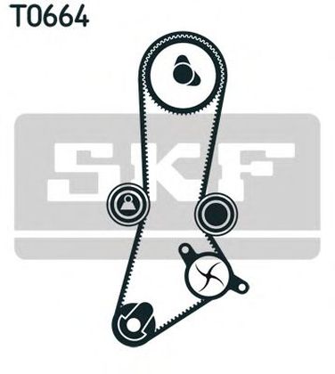 SKF VKMA 94230 Комплект ремня ГРМ - 1