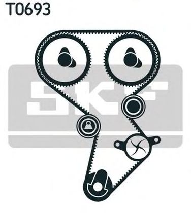 SKF VKMA 95645 Снят с производства Комплект ремня ГРМ - 1
