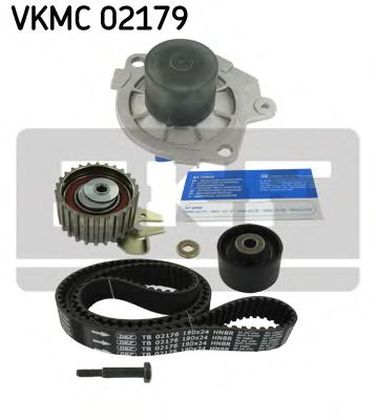 SKF VKMC 02179 Насос водяной + комплект ремня ГРМ  - 2