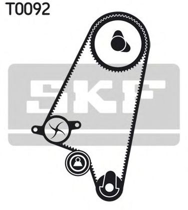 SKF VKMC 05121 Комплект ремня ГРМ  - 1