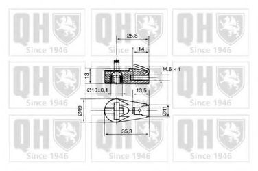 Quinton Hazell QTS128101 Амортизатор крышки багажника - 2