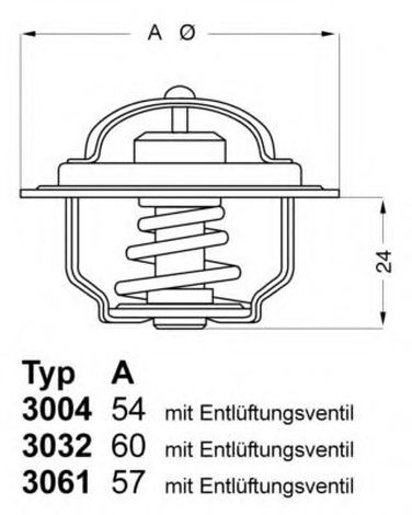 Wahler 3004.92D1 Термостат - 1