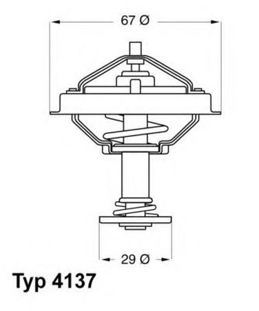 Wahler 4137.80D Термостат - 1