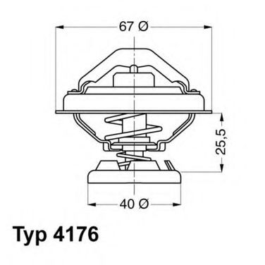 Wahler 4176.85D Термостат - 1