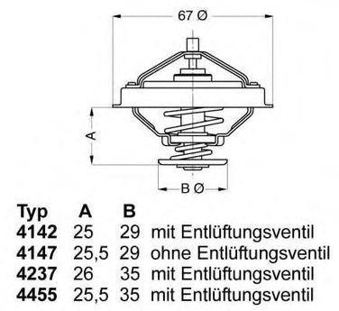 Wahler 4237.80D Термостат - 1