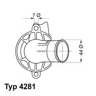 Wahler 4281.87D Термостат - 1
