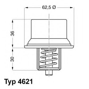 Wahler 4621.80D Термостат - 1