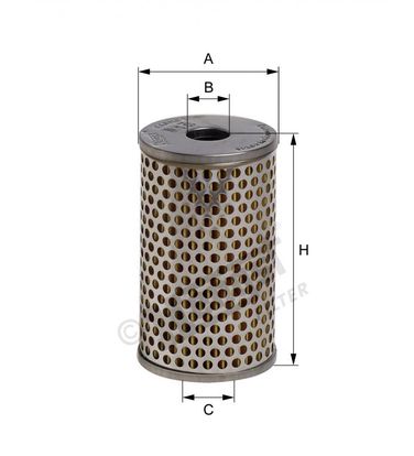 Hengst E10H02 Вставка фильтра масляного - 2