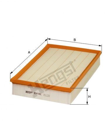 Hengst E418L Фильтр воздушный - 2