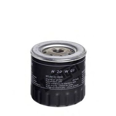 Hengst H20W01 Фильтр масляный - 1