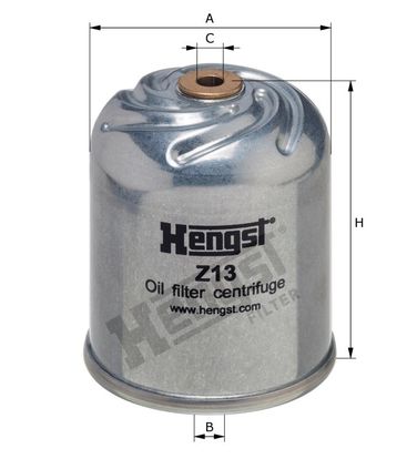 Hengst Z13 D94 Фильтр масляный HCV - 2