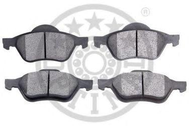 Optimal 96200 Колодки тормозные дисковые| перед | - 2