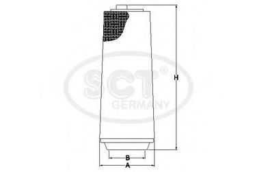 SCT Germany SB 081 Фильтр воздушный - 1