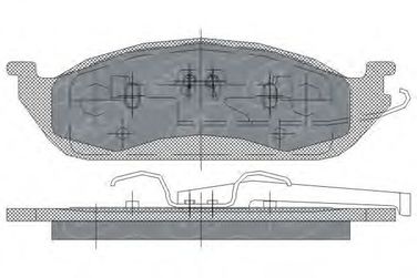 SCT Germany SP 244 Колодки тормозные дисковые - 2