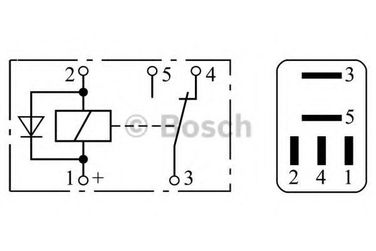 Bosch 0 332 207 402 Реле HCV - 3