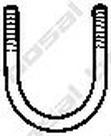Bosal 250-665 Монтажный эелемент выхлопной системы  - 1