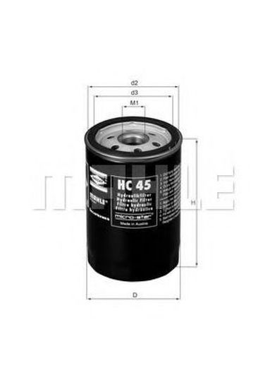 Knecht HC 45 Фильтр масляный - 1