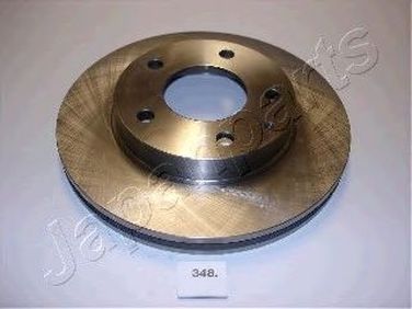 Japanparts DI-348 Диск тормозной передний - 1