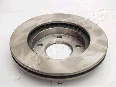 Japanparts DI-348 Диск тормозной передний - 2