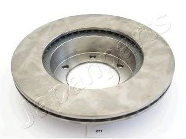 Japanparts DI-271 Диск тормозной передний - 2