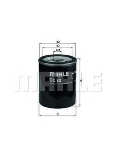 Knecht OC 93 Фильтр масляный - 1