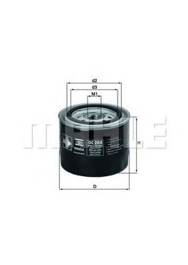 Knecht OC 204 Фильтр масляный HCV - 1