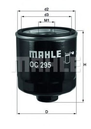 Knecht OC 295 Фильтр масляный - 1