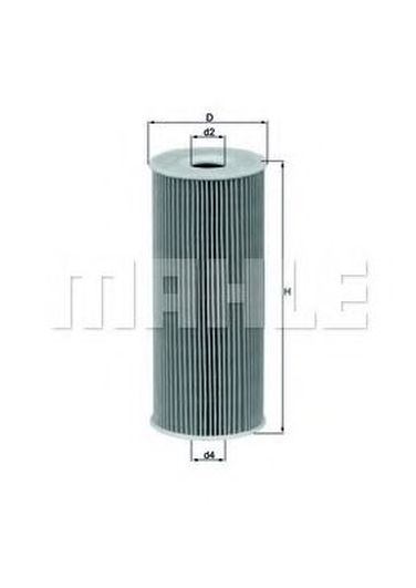 Knecht OX143DECO Снят с производства Фильтр масляный (вставка) - 1