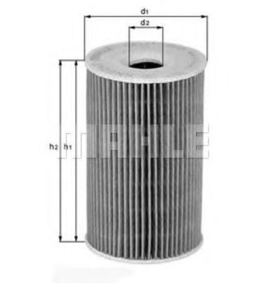 Knecht OX143DECO Снят с производства Фильтр масляный (вставка) - 2