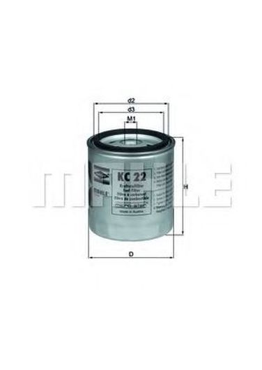 Knecht KC 22 Фильтр топливный - 1